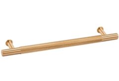 Greep GLITTER 160 mm goud gesatineerd