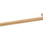 Greep GLITTER 192 mm goud gesatineerd