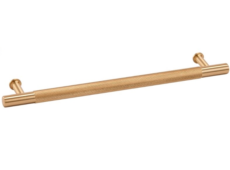 Greep GLITTER 192 mm goud gesatineerd