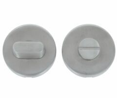 WC-Sluiting Blind Rond met 8 mm stift RVS