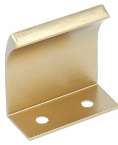 Greep EDGE STRAIGHT goud geborsteld 20 mm