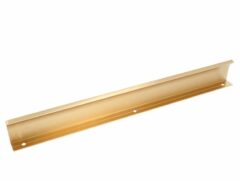 Greep EDGE STRAIGHT goud geborsteld 2x160 mm