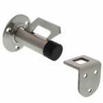 P+E Deurvastzetter wandmontage rvs geborsteld