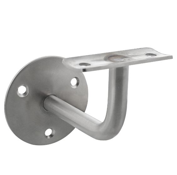 P+E Leuninghouder rond ø58mm opschroevend hol zadel rvs geborsteld