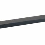 Greep STATION 160 mm zwart geborsteld