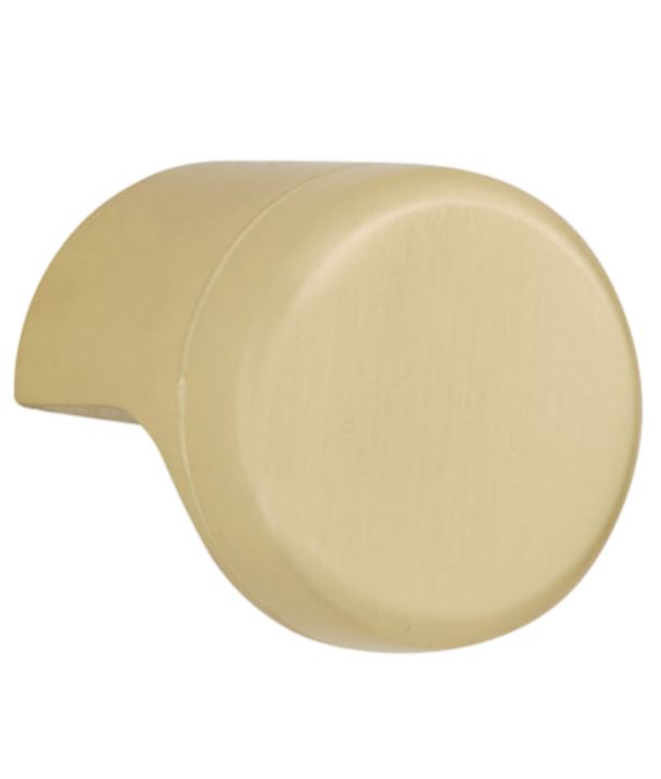 Knop POINT mat goud 28 mm