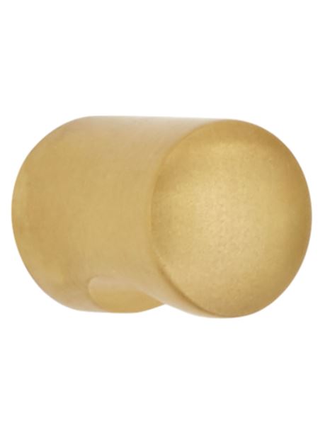 Knop met inkeping goud gesatineerd