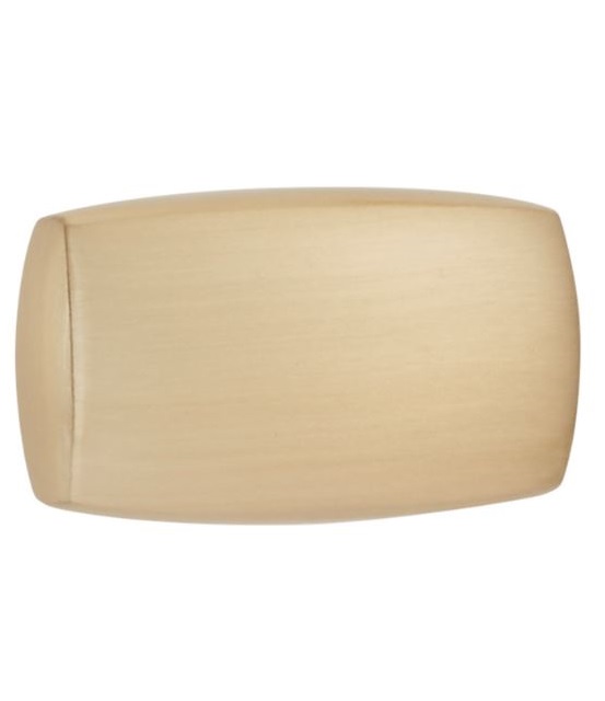 Knop LINGOT 54 mm goud gesatineerd