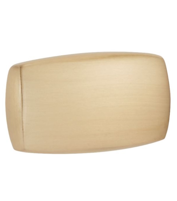 Knop LINGOT 60 mm goud gesatineerd