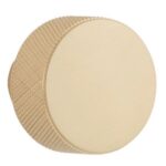 Knop GLITTER 35 mm goud gesatineerd