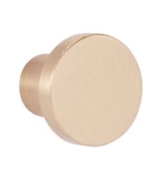 Knop CISS 25 mm goud gesatineerd