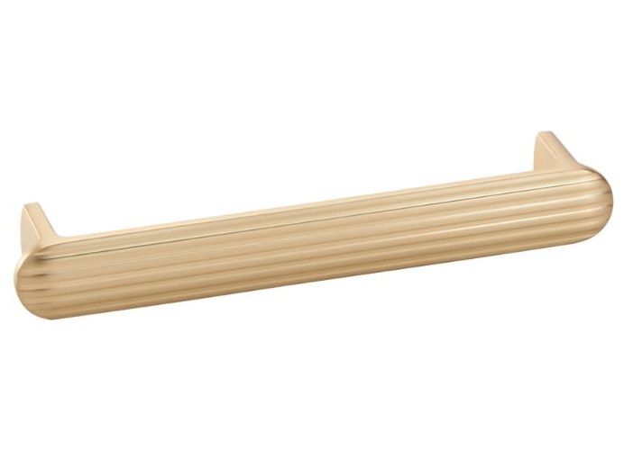 Greep FLUTED 128 mm mat goud