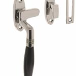 Raamsluiting Ton Model Links Nikkel/Ebbenhout