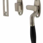 Raamsluiting Ton Model Rechts Nikkel Mat/Ebbenhout