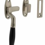 Raamsluiting Ton Model Links Nikkel Mat/Ebbenhout