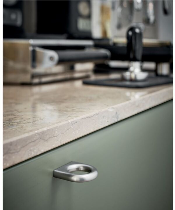 Greep LUCK 32 mm mat nikkel