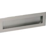 Schuifdeurkom 160 x 50 mm mat nikkel