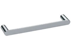 Greep Recht 128 mm chroom