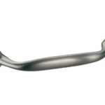 Greep marine 96 mm nikkel mat