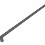 Greep geribbeld antraciet 320 mm