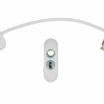 VEILIG Raam Beveiliging Afsluitbaar Wit