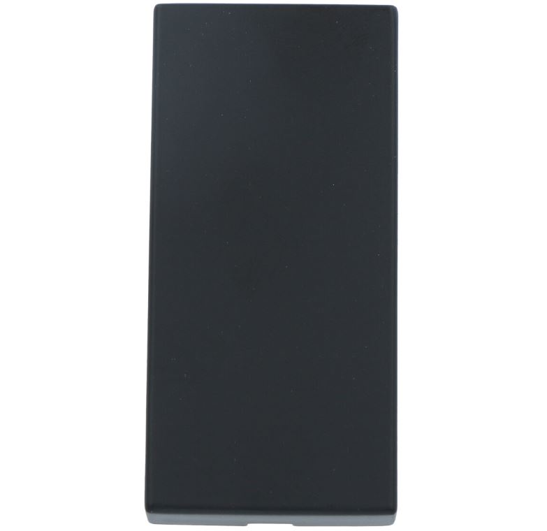 Blind Plaatje SQUARE LSQB32 rechthoekig mat zwart