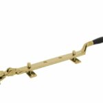 Raamuitzetter Ton met stelpen Messing Gelakt/Ebbenhout