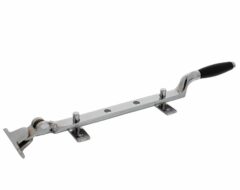 Raamuitzetter Ton met stelpen Chroom/Ebbenhout