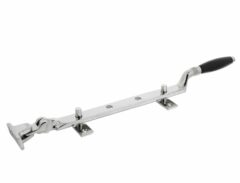 Raamuitzetter Ton met stelpen Nikkel/Ebbenhout