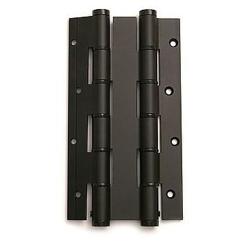 Deurveerscharnier dubbelwerkend 180x30mm aluminium zwart