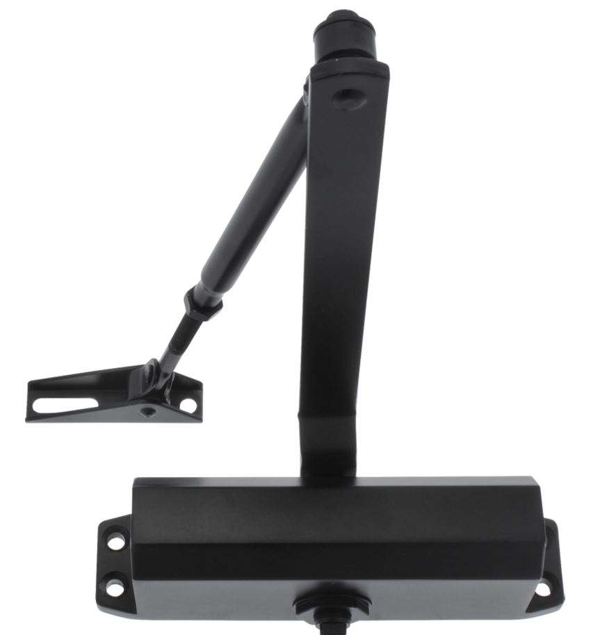 Starx Deurdranger 40 - 65 KG aluminium mat zwart