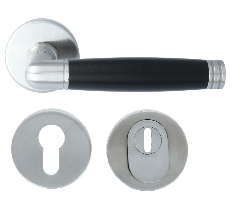 SKG3 Veiligheid Achterdeur Set Rond 212 RVS