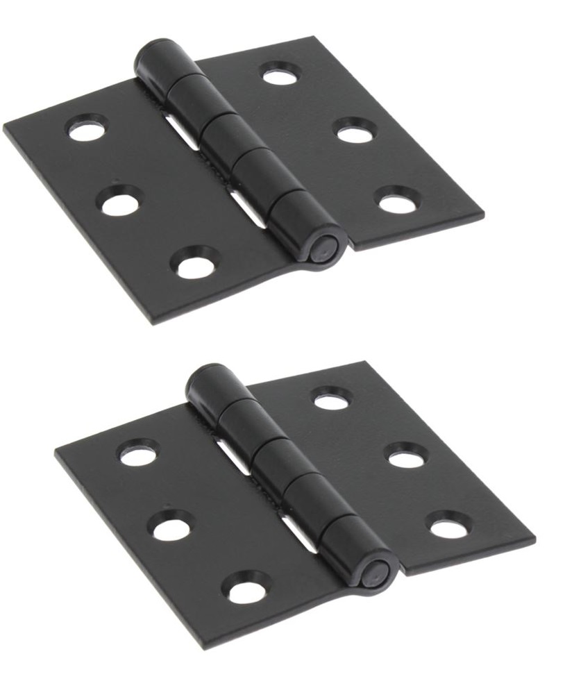 Starx scharnier vierkant model, met losse pen 63 x 63 mm zwart