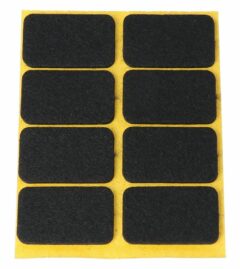 Zelfklevend Vilt Bruin 22 x 36 mm 8 Stuks