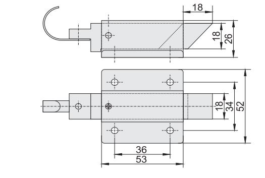 Raamknip K-4 Groot Verzinkt