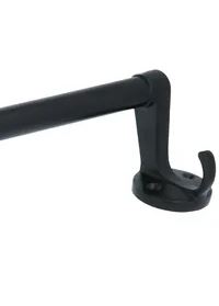 Handdoek Rek Met Haken 350 mm Mat Zwart