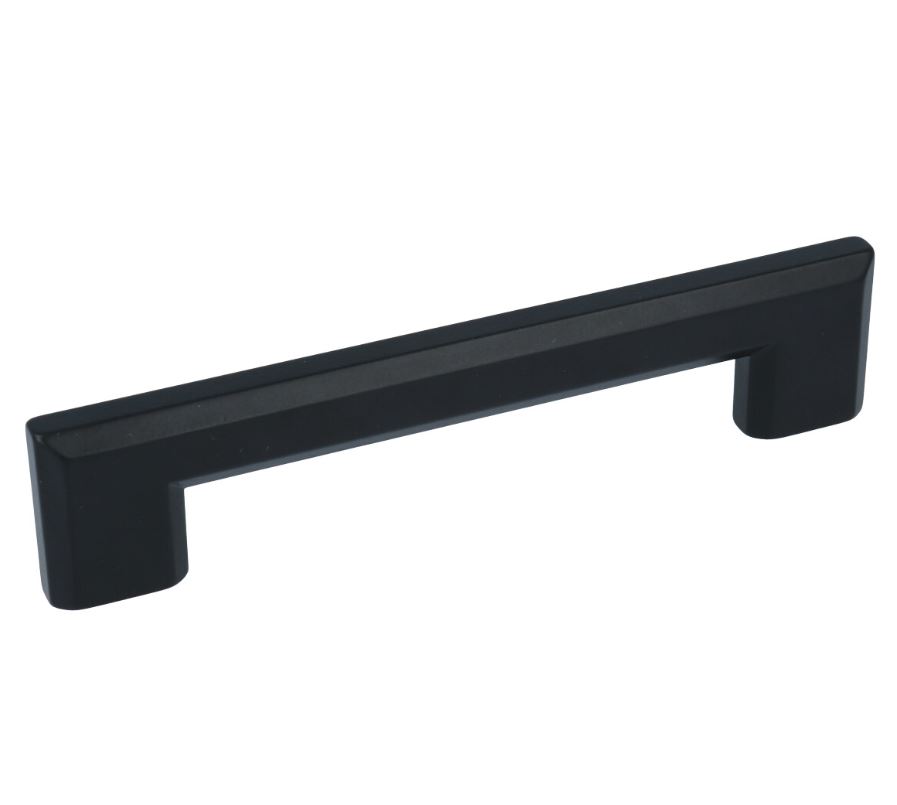 Greep recht 157 x 30 x 128 mm zwart