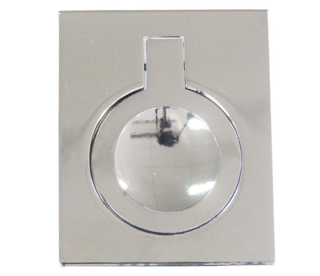 Luikring Chroom 57x70 mm