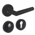 Intersteel SKG3 Veiligheid Achterdeur Set Rond Zwart