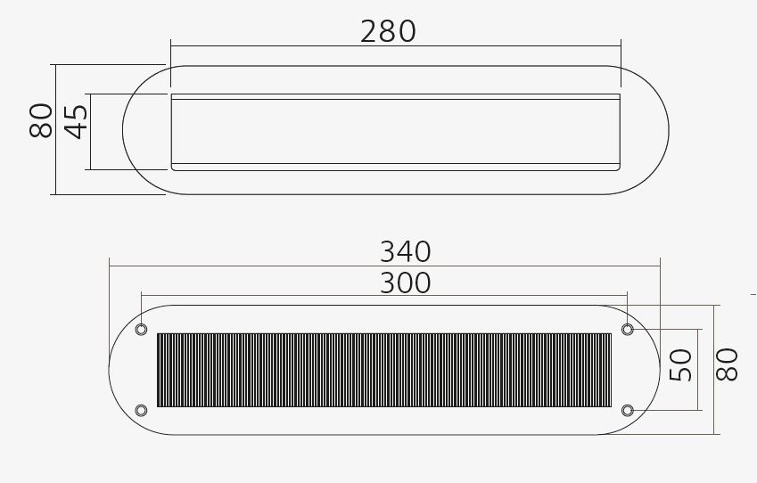 Intersteel Voordeurset SKG3 Ronde uitvoering Zwart