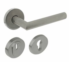 Intersteel SKG3 Veiligheid Achterdeur Set Rond RVS