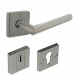 Intersteel SKG3 Veiligheid Achterdeur Set Rond RVS