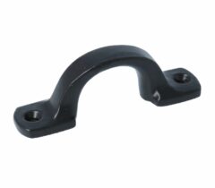 Booggreepje 80 mm IJzer Zwart