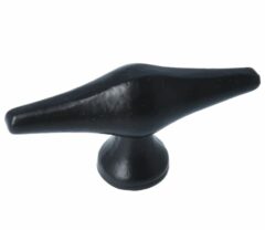 Knop Ruit IJzer zwart 79 mm