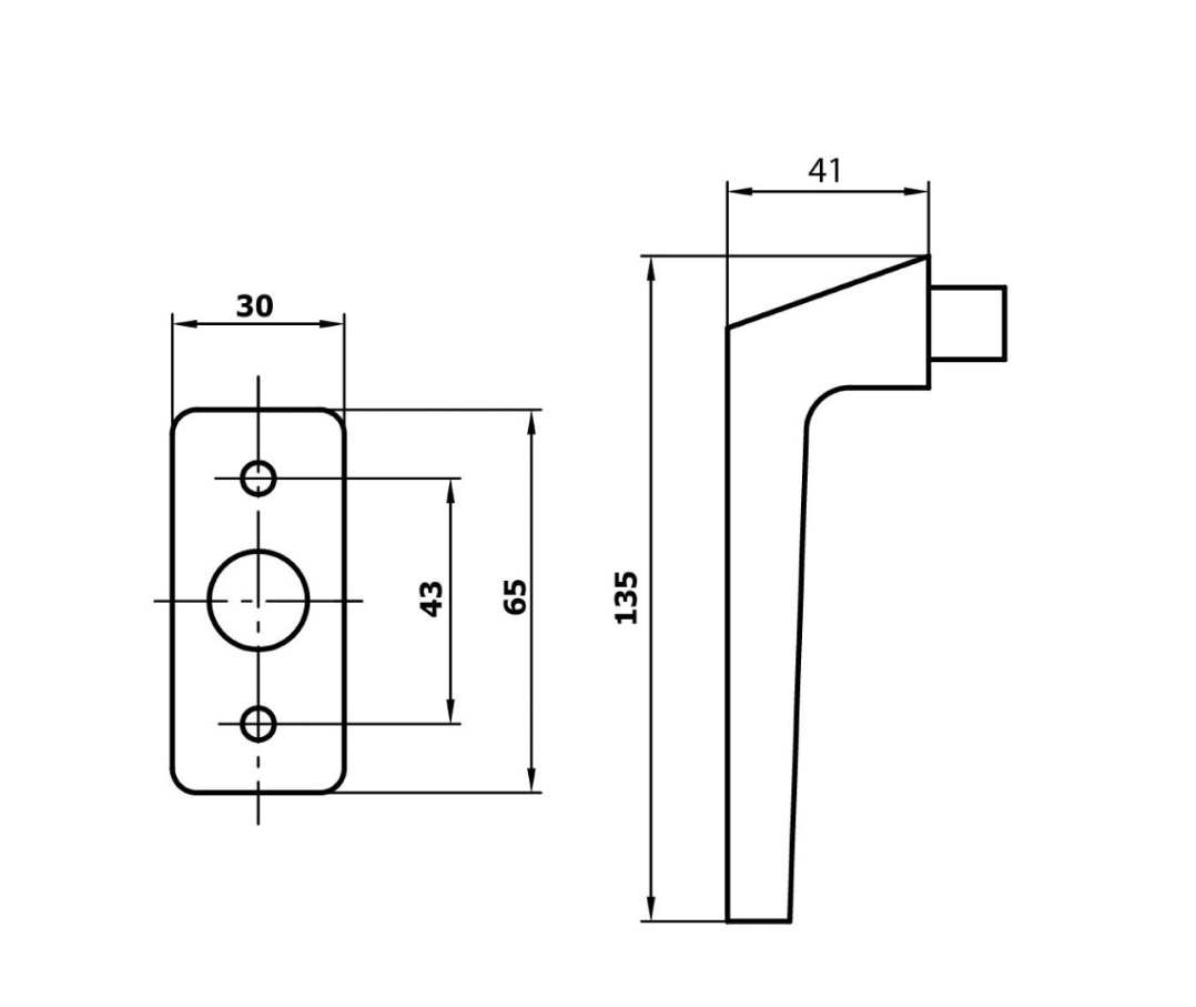 Mauer Raamkruk 710 F1 afsluitbaar SKG2