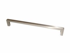 Greep Recht 8x8 RVS-Look 128 mm