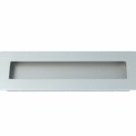 Schuifdeurkom 175 x 55 x 14,5 mm rvs-look