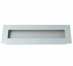 Schuifdeurkom 175 x 55 x 14,5 mm rvs-look