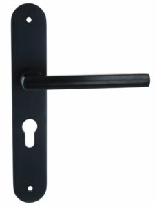 Deurkruk Redhill op schild PC55 Zwart