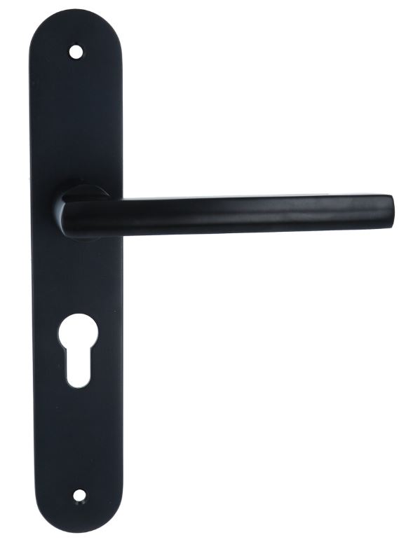 Deurkruk Redhill op schild PC55 Zwart